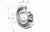 Подшипник SKF 6306 2RS (180306) 30*72*19мм