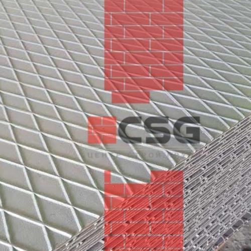 Лист рифленый 6х1500х6000 ромб 