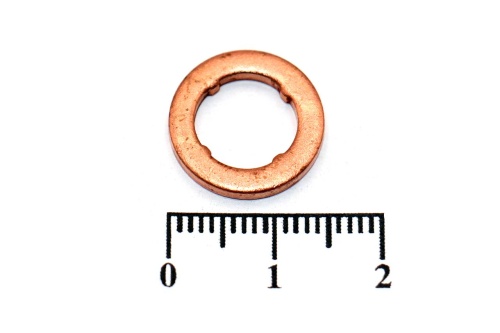 Шайба медная пламягасящая форсунки впрыска 9х15х2.0 мм