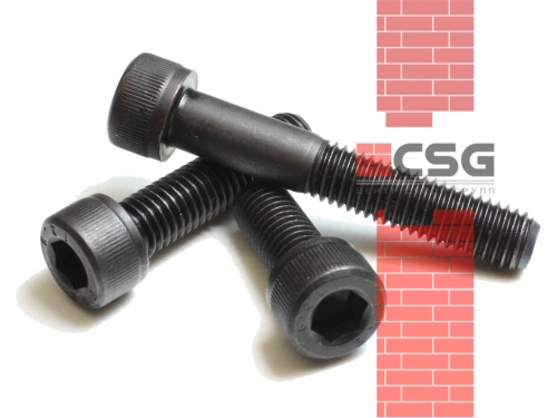 Винт с внутренним шестигранником 100 оцинк. DIN 912