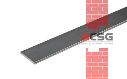 Полоса горячекатаная оцинкованная 40х4 оцинкованный, длина 6 м, марка Ст3