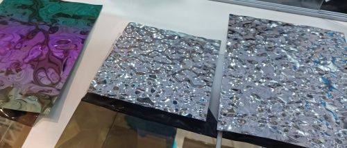 Лист нитрид титана 0,4х1000х2000 AISI 304 зеркало глянец