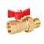 Кран шаровой латунь 11Б27фт1М Ду40 Ру25 ВР рычаг VALFEX VF.214.LR1.112.N/P59 арт.1277905CDEK фото