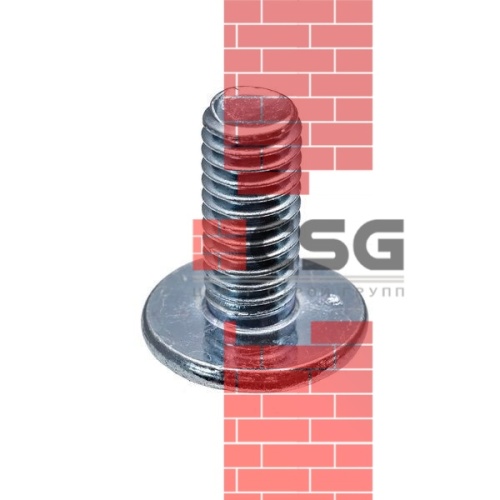 Винт с прессшайбой 30 оцинк. DIN 967