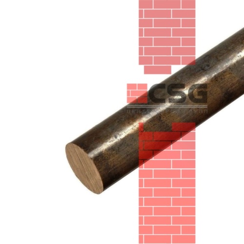 Круг бронзовый литой 30, марка БрОФ10-1