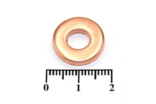 Шайба медная 7х16х3.0