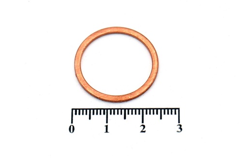 Шайба медная 20х24х1.0