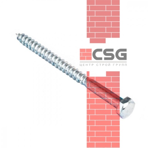 Шуруп глухарь шестигранный Голова 12x260 ОЦ (100шт) арт.1191787 