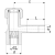 Головная часть седелки с фрезой d63x63* SDR11