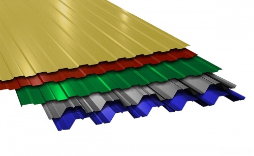 Профнастил окрашенный 0.4x1000 серый
